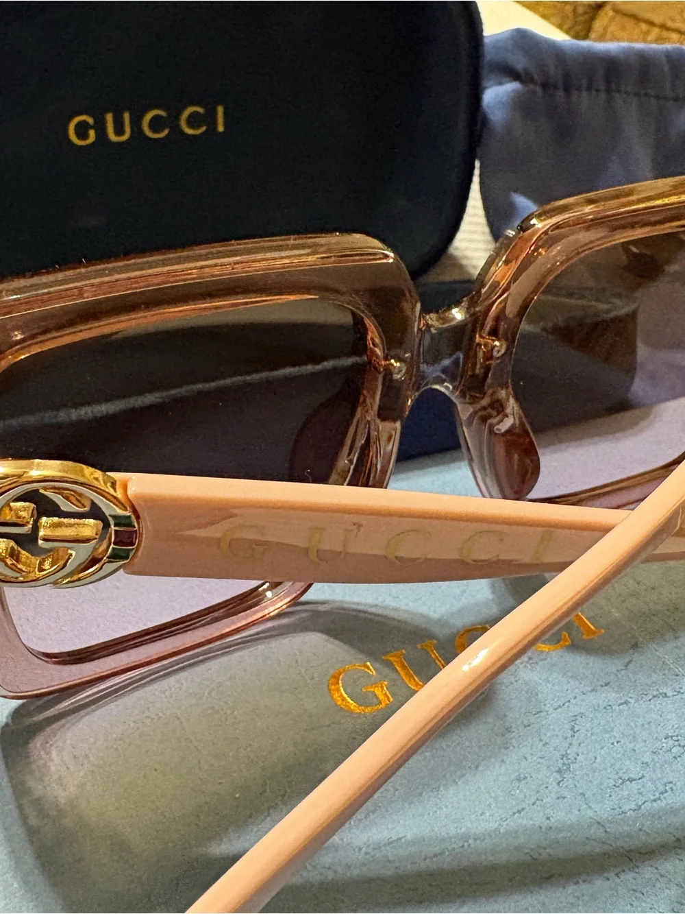 Gucci square frame
